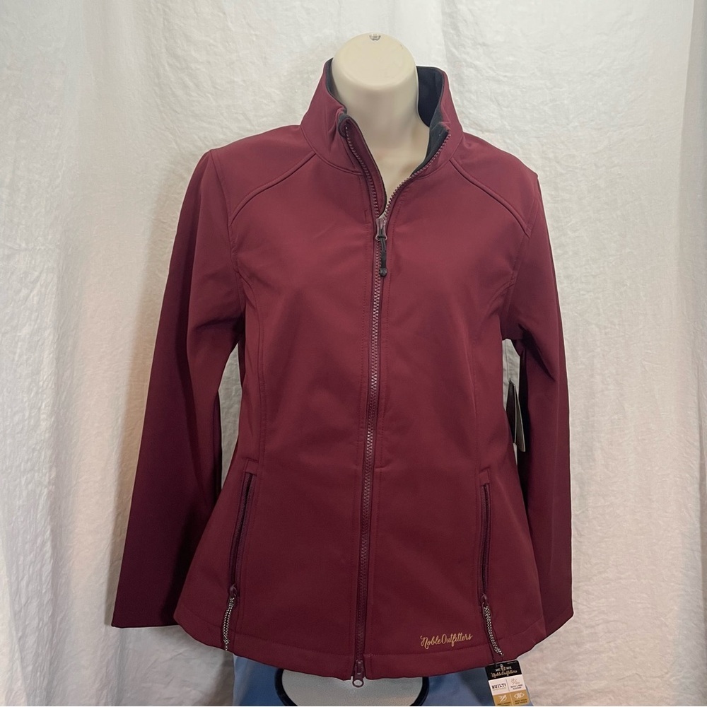 Noble Outfitters NWT Utility Jacket Full-Zip Hip-Length. Size Small.